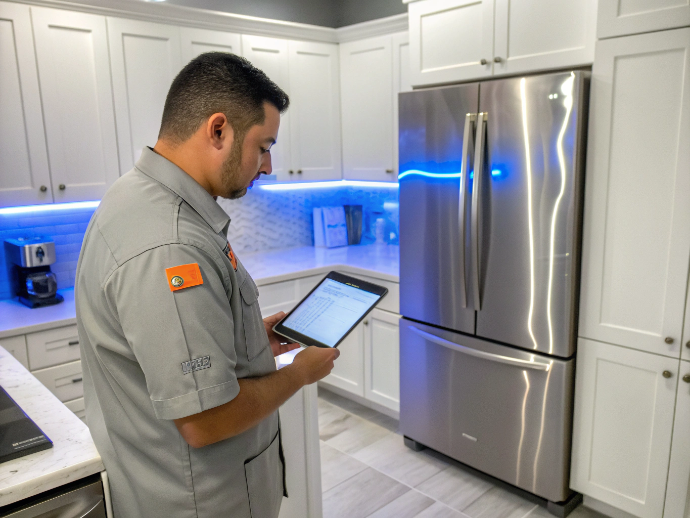 Bosch French door refrigerator repair service in Lithonia GA